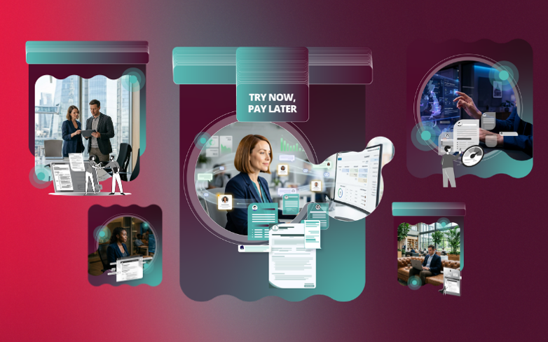 try now pay later visual